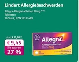 mea - meine apotheke - Allergietabletten 20 mg Angebot im Prospekt Allergietabletten 20 mg bei mea - meine apotheke im Prospekt "" für 9,45 €