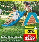 Echtholz-Spieltipi mit Rutsche im Angebot bei Lidl in Leverkusen Echtholz-Spieltipi mit Rutsche Angebote von Playtive bei Lidl Leverkusen für 99,99 €