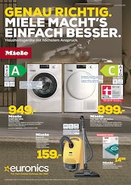 EURONICS Prospekt für Elmshorn mit 4 Seiten EURONICS Prospekt für Elmshorn: "GENAU RICHTIG. MIELE MACHT'S EINFACH BESSER.", 4 Seiten, 13.05.2026 - 24.05.2026
