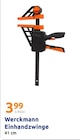 Einhandzwinge im Action Prospekt Einhandzwinge von Werckmann im aktuellen Action Prospekt für 3,99 €