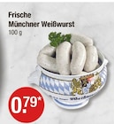 Frische Münchner Weißwurst im V-Markt Prospekt Frische Münchner Weißwurst von im aktuellen V-Markt Prospekt für 0,79 €
