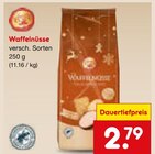 Waffelnüsse im Angebot bei Netto Marken-Discount in Ulm Waffelnüsse Angebote bei Netto Marken-Discount Ulm für 2,79 €