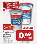 Frischer Schmand im Angebot bei combi in Celle Frischer Schmand Angebote von Jeden Tag bei combi Celle für 0,69 €