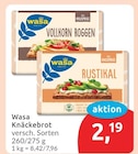 Vollkorn Roggen von Wasa für 2,19 € bei budni im Angebot Vollkorn Roggen von Wasa im aktuellen budni Prospekt
