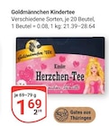 Kindertee bei GLOBUS im Hermsdorf Prospekt für 1,69 €