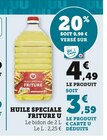 Huile spéciale friture - U en promo chez Super U Mulhouse à 3,59 €