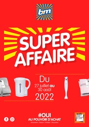 Prospectus b&m "SUPER AFFAIRE", 16 pages, 27/07/2022 - 30/08/2022