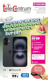 Der aktuelle WR Tele-Centrum Norden GmbH & Co.KG Prospekt Der aktuelle WR Tele-Centrum Norden GmbH & Co.KG Prospekt SOMMERAKTION: DEUTSCHLANDWEIT UNBEGRENZT SURFEN