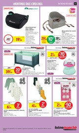 Promos Lit Bébé dans le catalogue "VIVE LA FIN DES VACANCES" de Intermarché Super Lit Bébé en promo dans le catalogue Intermarché Super à la page 57