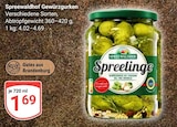 Gewürzgurken Angebote von Spreewaldhof bei GLOBUS Halle für 1,69 €