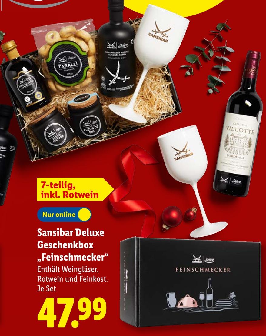 Deluxe Geschenkbox Feinschmecker