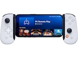 One - PlayStation Edition (Lightning) − Mobiler Gaming-Controller für iPhone 2. Generation, Controller iPhone, Weiß im MediaMarkt Saturn Prospekt One - PlayStation Edition (Lightning) − Mobiler Gaming-Controller für iPhone 2. Generation, Controller iPhone, Weiß von BACKBONE im aktuellen MediaMarkt Saturn Prospekt für 74,99 €