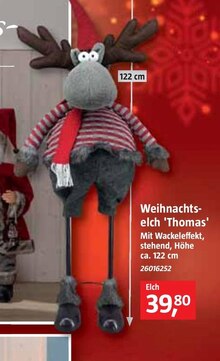 Weihnachtselch 'Thomas' bei BAUHAUS in Oberhausen Weihnachtselch 'Thomas' im Angebot bei BAUHAUS Oberhausen für 39,80 €