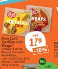 Tortillas oder Wraps im Angebot bei tegut in Stuttgart Tortillas oder Wraps Angebote von Poco Loco bei tegut Stuttgart für 1,79 €
