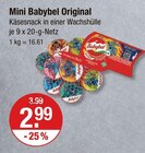 Mini Babybel Original von Babybel im aktuellen V-Markt Prospekt für 2,99 €