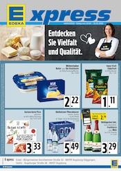 Aktueller E xpress Supermarkt Prospekt in Stadtbergen und Umgebung, "Entdecken Sie Vielfalt und Qualität" mit 4 Seiten, 20.01.2025 - 25.01.2025