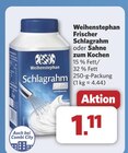 Frischer Schlagrahm im Angebot bei combi in Detmold Frischer Schlagrahm Angebote von Weihenstephan bei combi Detmold für 1,11 €