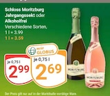 Jahrgangssekt im Angebot bei GLOBUS in Hof Jahrgangssekt Angebote von Schloss Moritzburg bei GLOBUS Hof für 2,69 €