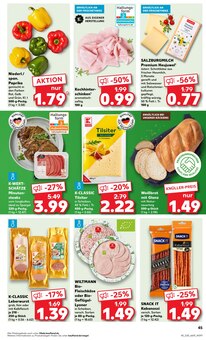 Leberwurst im Kaufland Prospekt "Aktuelle Angebote" mit 52 Seiten (Bielefeld)