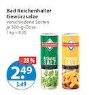 Gewürzsalze von Bad Reichenhaller im aktuellen V-Markt Prospekt für 2,49 €
