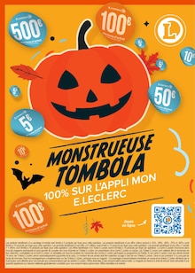 Catalogue de la semaine "UN AUTOMNE EN FÊTE !" avec 2 pages, valide du 20/10/2026 au 31/10/2026 pour Pessac et alentours Prospectus de la semaine "UN AUTOMNE EN FÊTE !" avec 2 pages, valide du 20/10/2026 au 31/10/2026 pour Pessac et alentours