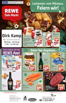 Aktueller REWE Prospekt "Dein Markt" Seite 1 von 31 Seiten für Wesel