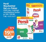 Waschmittel Gel im Angebot bei V-Markt in Augsburg Waschmittel Gel Angebote von Persil bei V-Markt Augsburg für 19,99 €