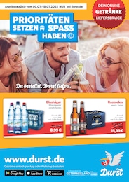 Der aktuelle Durst.de Prospekt Der aktuelle Durst.de Prospekt Du bestellst. Durst liefert.