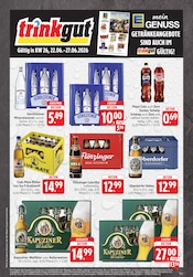 Bier im Trinkgut Prospekt in Heilbronn Aktueller Trinkgut Prospekt mit Bier, "Aktuelle Angebote", Seite 1