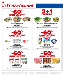 Prix et réduction Yoplait dans le prospectus Carrefour Market en cours Offre Yoplait dans le catalogue Carrefour Market du moment à la page 8