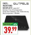 Aktuelles EINZEL-INDUKTIONS-KOCHPLATTE Angebot bei Marktkauf in Bielefeld ab 39,99 €
