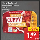 Curry-Bockwurst Angebote von Hela bei Netto Marken-Discount Karlsruhe für 1,49 €