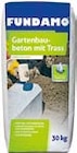 Gartenbaubeton mit Trass im Angebot bei Hellweg in Gelsenkirchen Gartenbaubeton mit Trass Angebote von Fundamo bei Hellweg Gelsenkirchen für 6,99 €