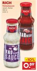 Feinkostsaucen im Angebot bei Netto Marken-Discount in Magdeburg Feinkostsaucen Angebote von Rich bei Netto Marken-Discount Magdeburg für 0,89 €