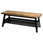 Bank mit Fach Akazie/schwarz im Angebot bei IKEA in Siegen Bank mit Fach Akazie/schwarz Angebote von SKOGSTA bei IKEA Siegen für 149,00 €