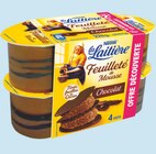 Feuilleté de mousse en offre découverte chocolat - La Laitière en promo chez Intermarché Feuilleté de mousse en offre découverte chocolat - La Laitière dans le catalogue Intermarché