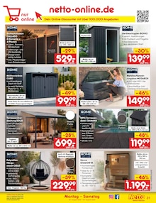 Gartensitzmöbel im Netto Marken-Discount Prospekt "Aktuelle Angebote" mit 68 Seiten (Bielefeld)