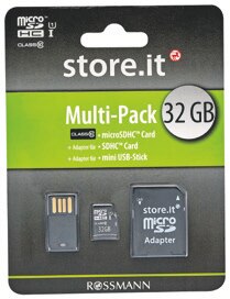 2in1 USB-Stick 3.0 32 GB oder Multipack 32 GB bei Rossmann in Saarbrücken 2in1 USB-Stick 3.0 32 GB oder Multipack 32 GB im Angebot bei Rossmann Saarbrücken für 8,49 €