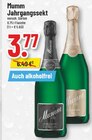 Aktuelles Jahrgangssekt Extra Dry Angebot bei E center in Moers ab 3,77 €