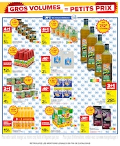 Promos Huile de tournesol dans le catalogue "GROS VOLUMES = PETITS PRIX" de Carrefour Huile de tournesol en promo dans le catalogue Carrefour à la page 29