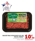 Haché Pur Boeuf 15% MG Halal - Dahia à 10,99 € dans le catalogue Super U