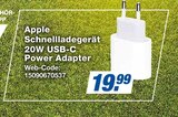 Schnellladegerät 20W USB-C Power Adapter Angebote von Apple bei expert Hannover für 19,99 €
