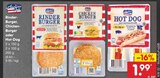 Rinder-Burger, Chicken-Burger oder Hot-Dog Angebote von American Style bei Netto Marken-Discount Heinsberg für 1,99 €