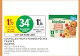 Promo Coupelles fruits pommes pêches fraises à 1,16 € dans le catalogue Intermarché à Plaisance-du-Touch