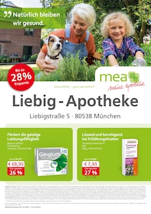 Aktueller mea - meine apotheke Prospekt (München) mea - meine apotheke Prospekt mit 4 Seiten (München)