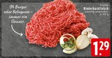Frisches Rinderhackfleisch Angebote bei EDEKA Hennef für 1,29 €
