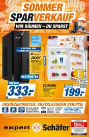 Aktueller expert Schäfer Elektromärkte Prospekt in Stahlhofen und Umgebung, "SOMMER SPARVERKAUF, WIR RÄUMEN - DU SPARST" mit 4 Seiten, 02.08.2025 - 08.08.2025