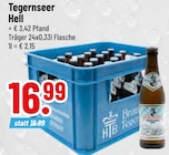 Tegernseer Hell bei Trinkgut im Prospekt "" für 16,99 €
