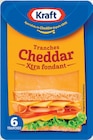 Tranches Cheddar Xtra fondant - Kraft dans le catalogue Intermarché Hyper