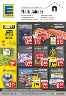 Aktueller EDEKA Prospekt für Almersbach und Ungebung, Seiten zum blättern EDEKA Prospekt Aktuelle Angebote mit Seiten in Almersbach und Umgebung